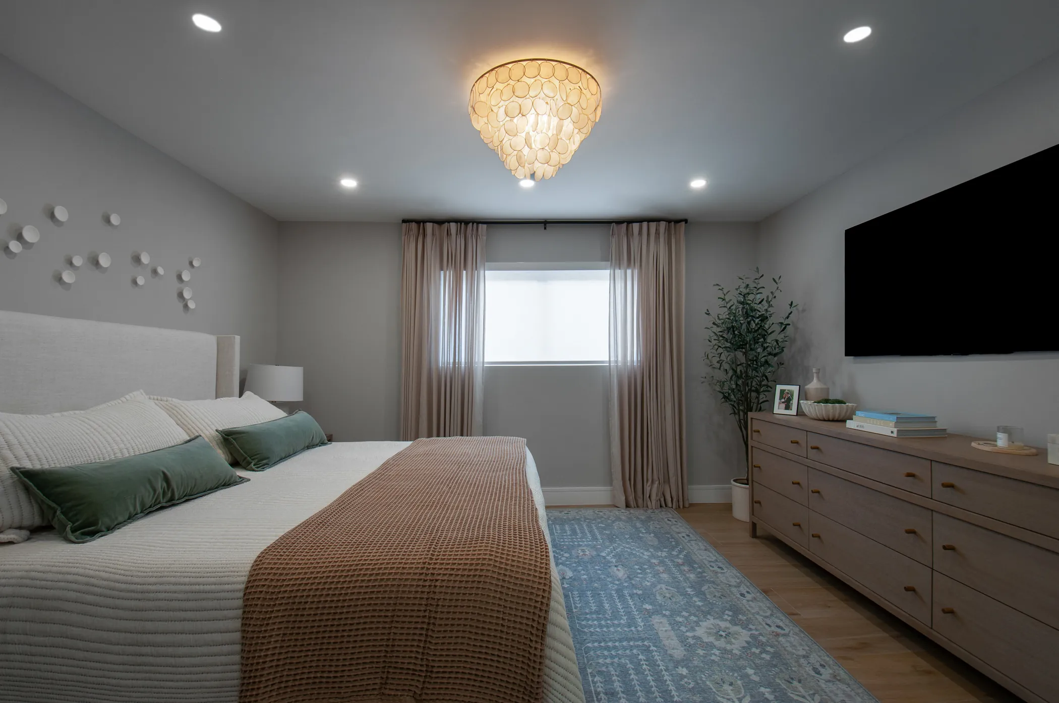 The primary bedroom
