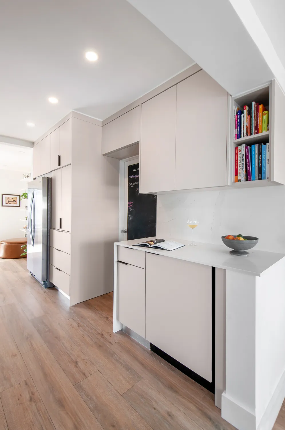 The galley from the living room