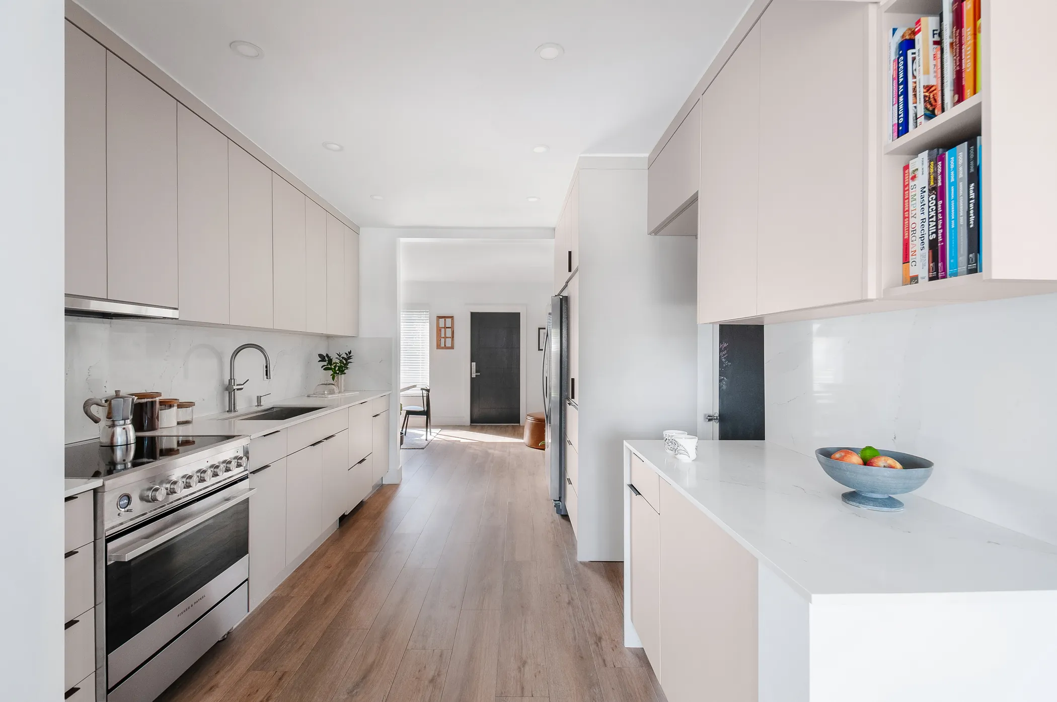 Modern Galley Kitchen