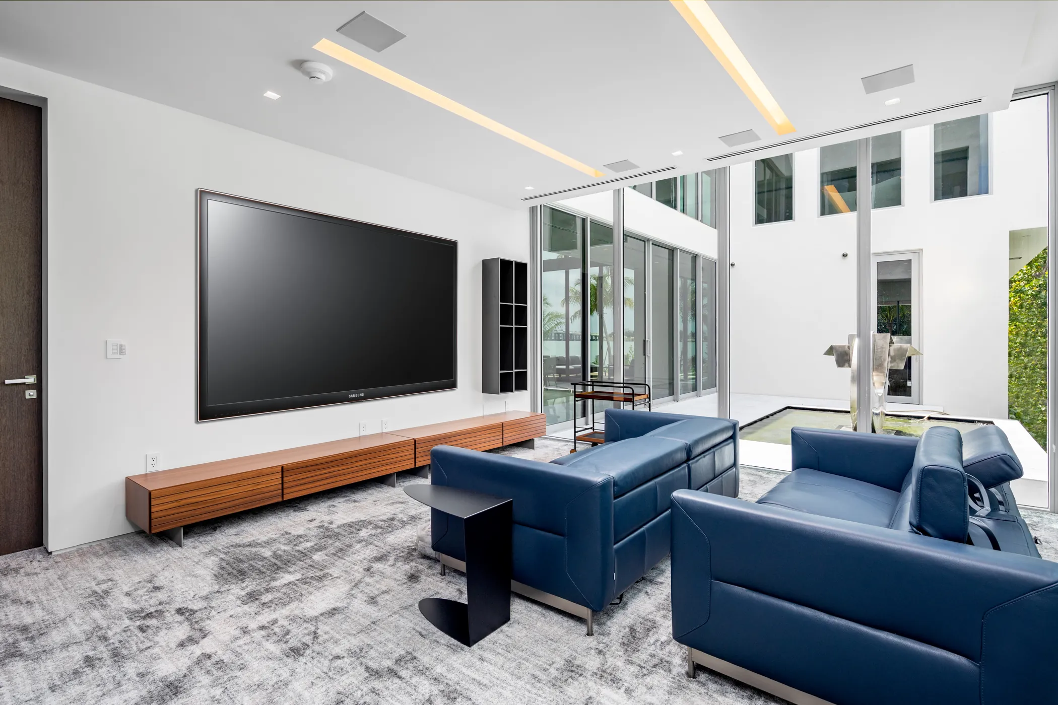 The home theater