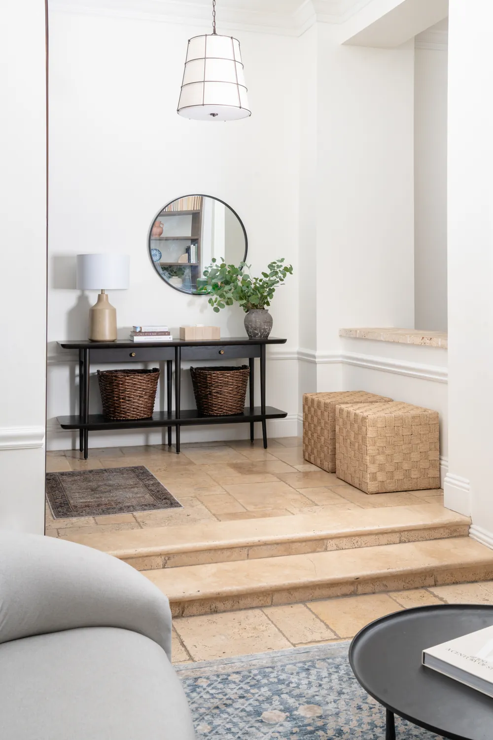The entry landing